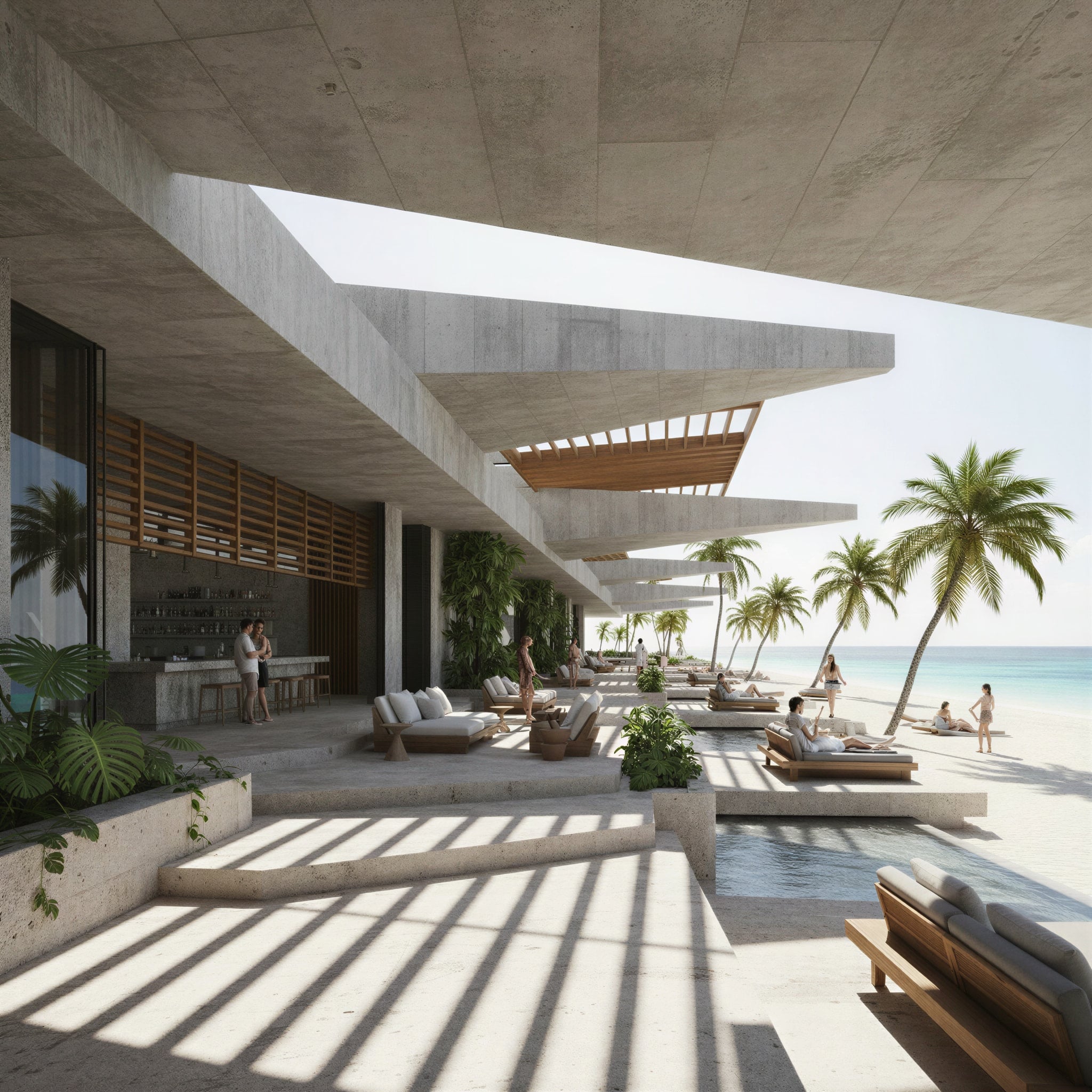 Sel & Sable Beach Club by PILOTUM Studio, Bali, Indonesia