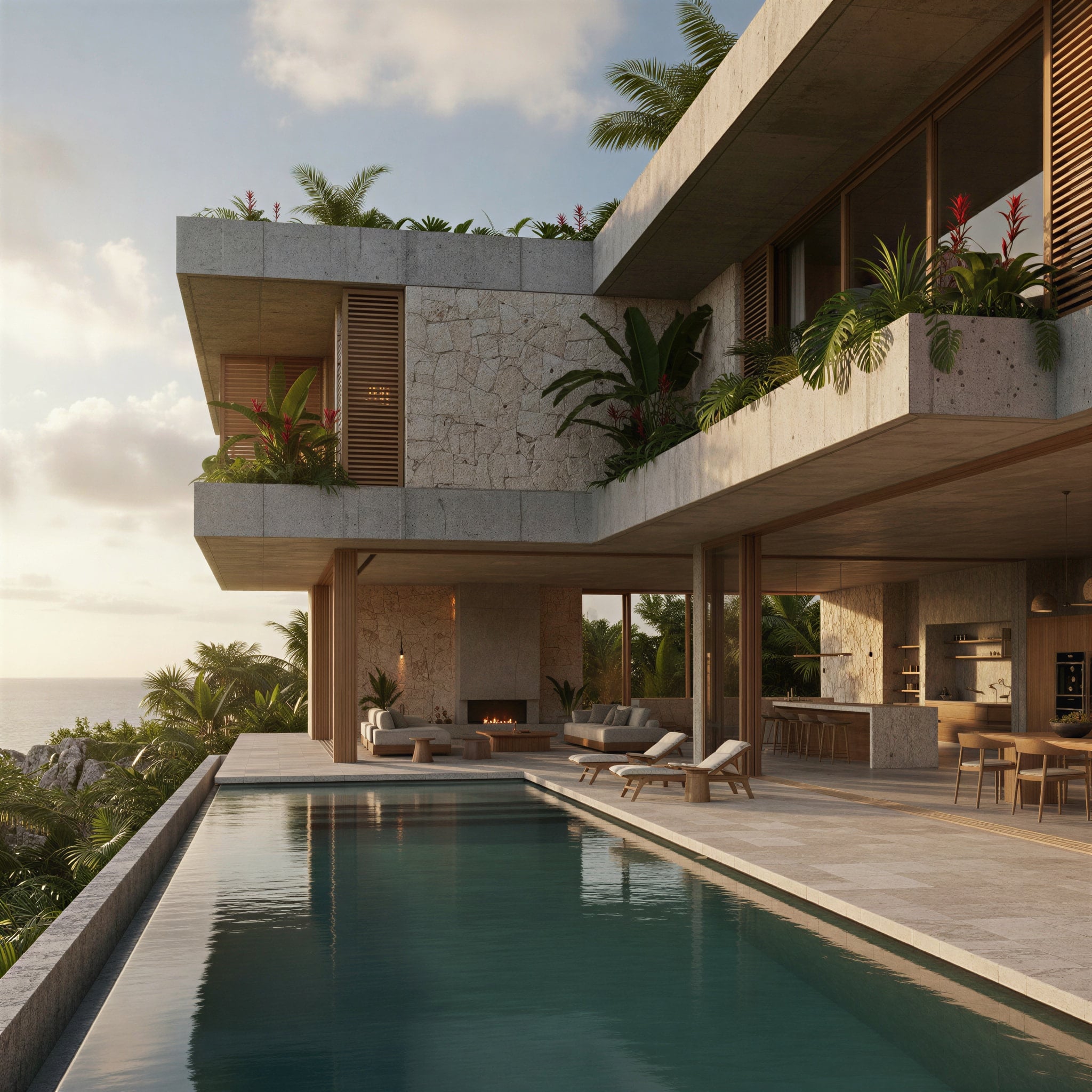 Villa Aurora by PILOTUM Studio, Bali, Indonesia